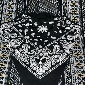 SHEIN Black and White Graphic Bodysuit